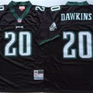 men's & youth Philadelphia Eagles 20 Brian Dawkins Jersey Black Throwback M&N Football Retired