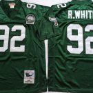 men's & youth Philadelphia Eagles 92 Reggie White Jersey Green Throwback M&N Football Retired