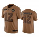 men's & youth Philadelphia Eagles 12 Randall Cunningham Jersey 2023 Brown Salute To Service Football