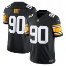 men's & kids Pittsburgh Steelers 90 T.J. Watt Jersey Black Alternate F.U.S.E Limited Football Game
