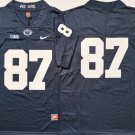 men's & youth Penn State Nittany Lions 87 Pat Freiermuth Jersey Navy College Limited Football Game