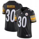 men's & kids Pittsburgh Steelers 30 Jaylen Warren Jersey Black FUSE Limited Football Player Game