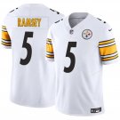 men's & kids Pittsburgh Steelers 5 Jalen Ramsey Jersey White F.U.S.E Limited Football Player Game