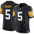 men's & kids Pittsburgh Steelers 5 Jalen Ramsey Jersey Black Alternate F.U.S.E Limited Football Game