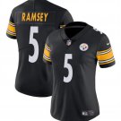 women's Pittsburgh Steelers 5 Jalen Ramsey Jersey Black FUSE Limited Football Player Team Game