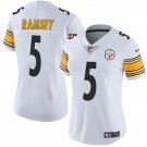 women's Pittsburgh Steelers 5 Jalen Ramsey Jersey White FUSE Limited Football Player Team Game