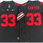 men's & youth Ohio State Buckeyes 33 Jack Sawyer Jersey Black F.U.S.E. College Limited Football Game