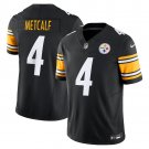 men's & kids Pittsburgh Steelers 4 DK Metcalf Jersey Black F.U.S.E Limited Football Player Team Game
