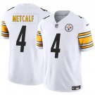 men's & kids Pittsburgh Steelers 4 DK Metcalf Jersey White F.U.S.E Limited Football Player Team Game