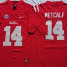men's & youth Ole Miss Rebels 14 DK Metcalf Jersey Red College Limited Football Player Team Game