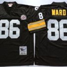 men's & youth Pittsburgh Steelers 86 Hines Ward Jersey Black Throwback M&N Football Retired Player