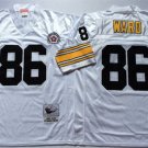 men's & youth Pittsburgh Steelers 86 Hines Ward Jersey White Throwback M&N Football Retired Player