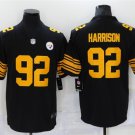 men's & kids Pittsburgh Steelers 92 James Harrison Jersey Black Color Rush Limited Football Retired