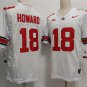 men's & youth Ohio State Buckeyes 18 Will Howard Jersey White F.U.S.E. College Limited Football Game