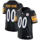 men's & kids Pittsburgh Steelers 00 Custom name number Jersey Black Limited Football Player Game