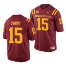 men's & youth Iowa State Cyclones 15 Brock Purdy Jersey Cardinal College Limited Football Game
