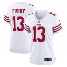 women's San Francisco 49ers 13 Brock Purdy Jersey White F.U.S.E Limited Football Player Team Game