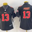 women's San Francisco 49ers 13 Brock Purdy Jersey Black Fashion Limited Football Game