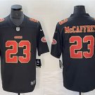 men's & youth San Francisco 49ers 23 Christian McCaffrey Jersey Black Fashion Limited Football Game