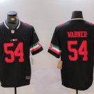 men's & youth San Francisco 49ers 54 Fred Warner Jersey Balck F.U.S.E Mexico Limited Football