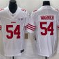 men's & kids San Francisco 49ers 54 Fred Warner Jersey White F.U.S.E Super Bowl LVIII Patch Football