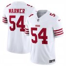 men's & kids San Francisco 49ers 54 Fred Warner Jersey White F.U.S.E Limited Football Player Game