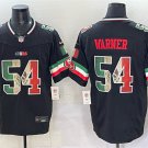 men's & youth San Francisco 49ers 54 Fred Warner Jersey Balck 2025 F.U.S.E Mexico Limited Football