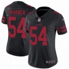 women's San Francisco 49ers 54 Fred Warner Jersey Black F.U.S.E Limited Football Player Team Game