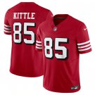 men's & kids San Francisco 49ers 85 George Kittle Jersey Alternate Red F.U.S.E Limited Football Game