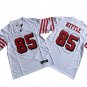 men's & kids San Francisco 49ers 85 George Kittle Jersey Alternate White FUSE Limited Football Game