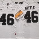 men's & youth Iowa Hawkeyes 46 George Kittle Jersey White College Limited Football Player Game