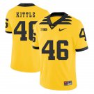 men's & youth Iowa Hawkeyes 46 George Kittle Jersey Gold College Limited Football Player Game
