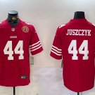 men's & kids San Francisco 49ers 44 Kyle Juszczyk Jersey Red with Patch Limited Football Player Game