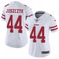women's San Francisco 49ers 44 Kyle Juszczyk Jersey White Limited Football Player Team Game