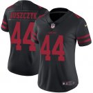 women's San Francisco 49ers 44 Kyle Juszczyk Jersey Black Limited Football Player Team Game