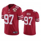 men's & kids San Francisco 49ers 97 Nick Bosa Jersey Red 75th Patch Limited Football Player Game