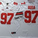 men's & youth Ohio State Buckeyes 97 Nick Bosa Jersey White College Limited Football Player Game