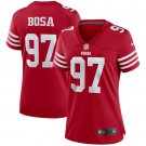 women's San Francisco 49ers 97 Nick Bosa Jersey Red F.U.S.E Limited Football Player Team Game