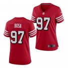 women's San Francisco 49ers 97 Nick Bosa Jersey Alternate Red F.U.S.E Limited Football Player Game