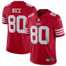men's & kids San Francisco 49ers 80 Jerry Rice Jersey Red Limited Football Retired Player