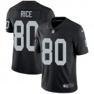 men's & kids Las Vegas Raiders 80 Jerry Rice Jersey Black Limited Football Retired Player