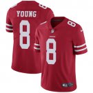 men's & kids San Francisco 49ers 8 Steve Young Jersey Red Limited Football Retired Player