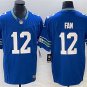 men's & kids Seattle Seahawks 12 Fan Jersey Royal F.U.S.E Limited Football Player Team Game