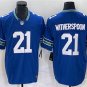 men's & kids Seattle Seahawks 21 Devon Witherspoon Jersey Royal F.U.S.E Limited Football Player Game