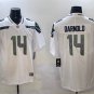 men's & kids Seattle Seahawks 14 Sam Darnold Jersey White F.U.S.E Limited Football Player Team Game
