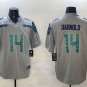 men's & kids Seattle Seahawks 14 Sam Darnold Jersey Gray F.U.S.E Limited Football Player Team Game