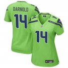 women's Seattle Seahawks 14 Sam Darnold Jersey Green F.U.S.E Limited Football Player Team Game