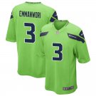 men's & kids Seattle Seahawks 3 Nick Emmanwori Jersey Green F.U.S.E Limited Football Player Game