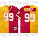 men's & youth Tampa Bay Buccaneers 99 Warren Sapp Jersey Split Orange/Red Throwback M&N Football