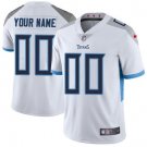 men's & kids Tennessee Titans 00 Custom name number Jersey White Limited Football Player Game